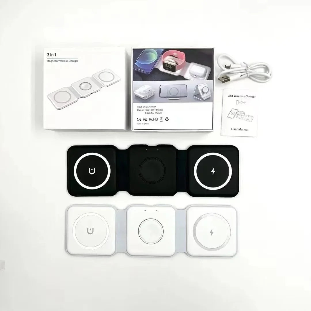 Magnetisches 3-in-1-Gerät, kabellos