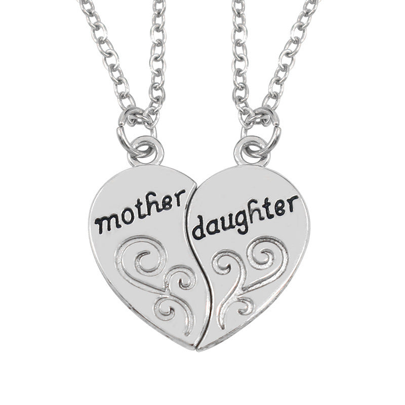 Mother and Daughter Love Necklace