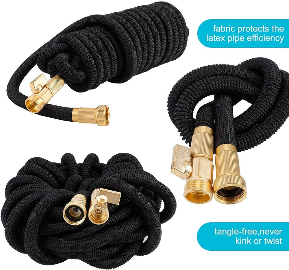 25Ft-100Ft Garden Hose Expandable Flexible Water Hose