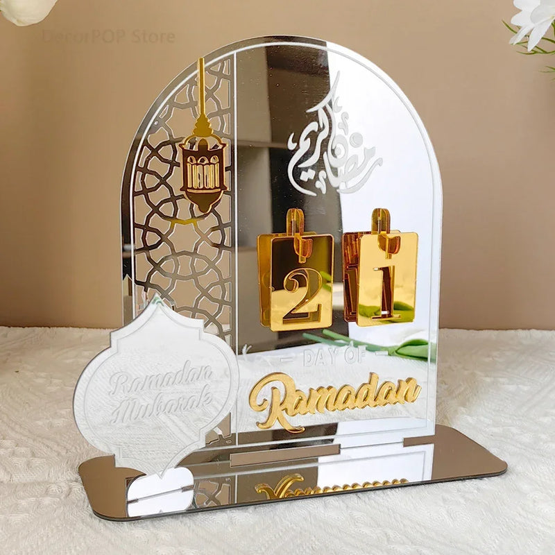 Acrylic Ramadan Countdown Calendar