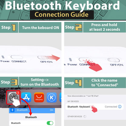 Mini-Bluetooth-Tastatur 