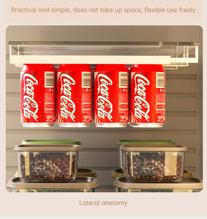 Refrigerator Drinks Hanging Shelf