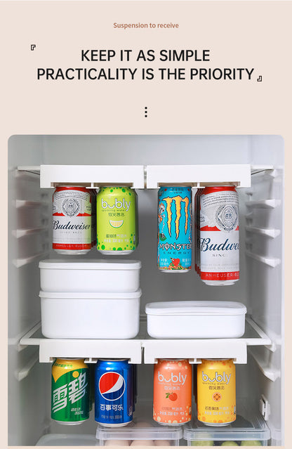 Refrigerator Drinks Hanging Shelf