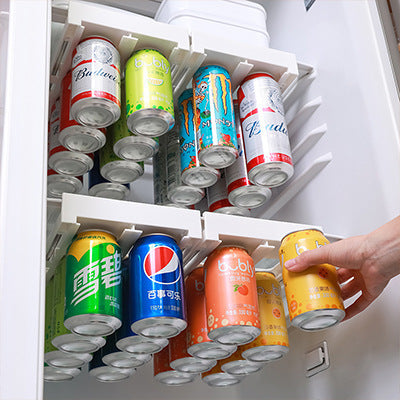 Refrigerator Drinks Hanging Shelf