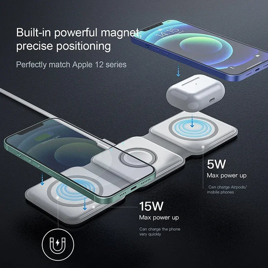 3-in-1 Magnetic Wireless