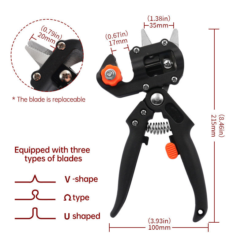 Grafting Shears Scissor / Fruit Tree Vaccination Tool