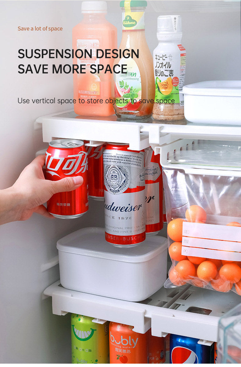 Refrigerator Drinks Hanging Shelf
