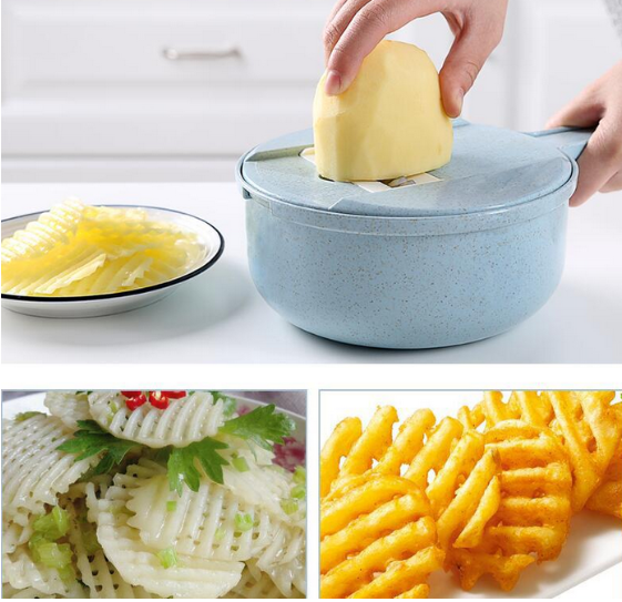 8 In 1 Mandoline Slicer Vegetable Slicer