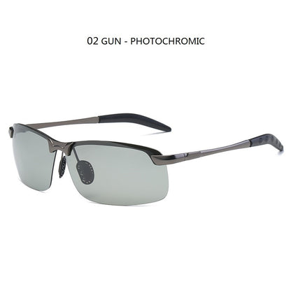 Photochrome Sonnenbrille Herren / Tag-Nachtsicht 