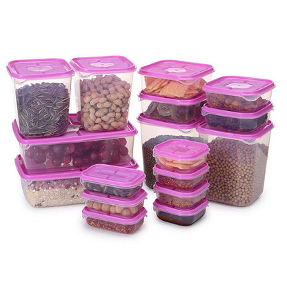 17Pcs/set Food Storage Containers