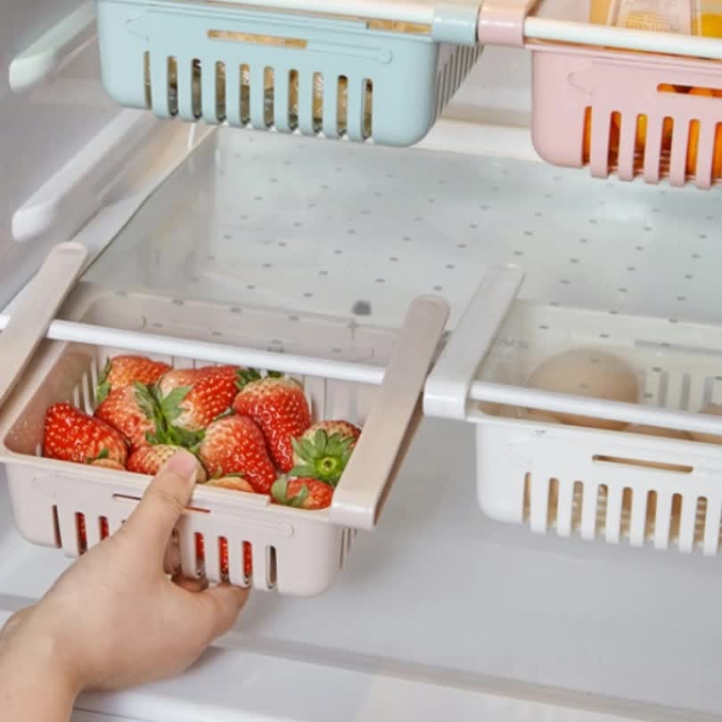 Retractable Refrigerator Divider/ Organizer