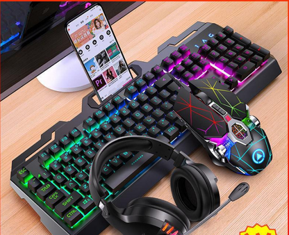 Keyboard, Mouse and Headset Gaming Set