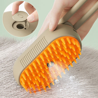 Cat / Dog Brush 3 In 1 Electric Spray