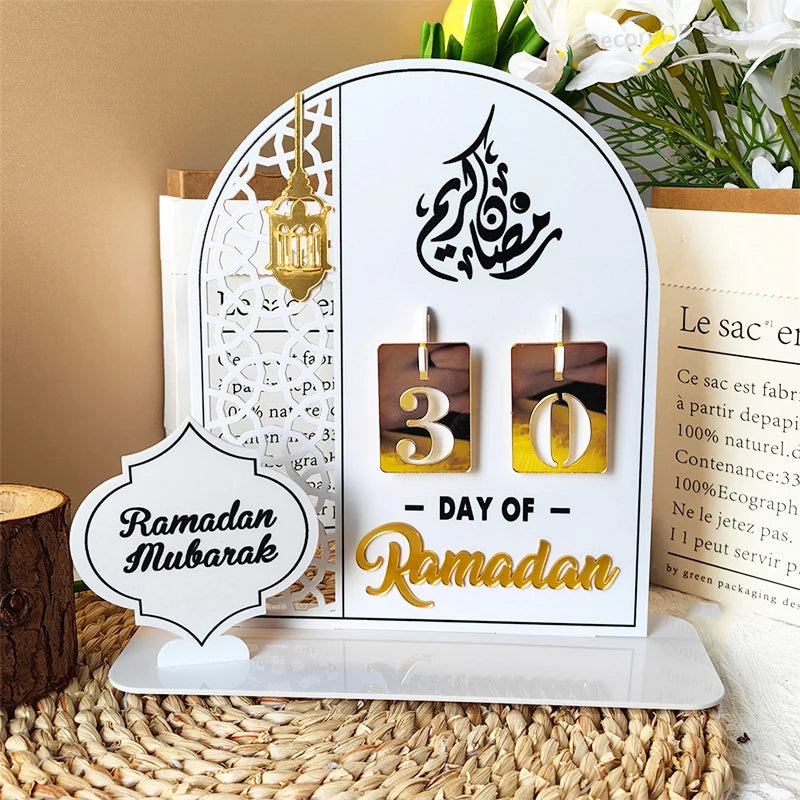 Acrylic Ramadan Countdown Calendar