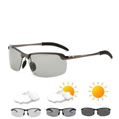 Photochrome Sonnenbrille Herren / Tag-Nachtsicht-Fahrbrille