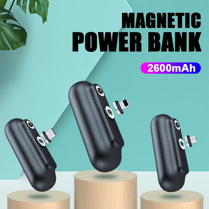 Mini-Magnet-Ladegerät/Powerbank 