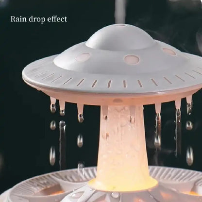 Rain Drop Air Humidifier with 7 Colors LED