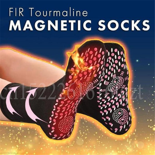 Tourmaline Self-Heating Magnetic Socks