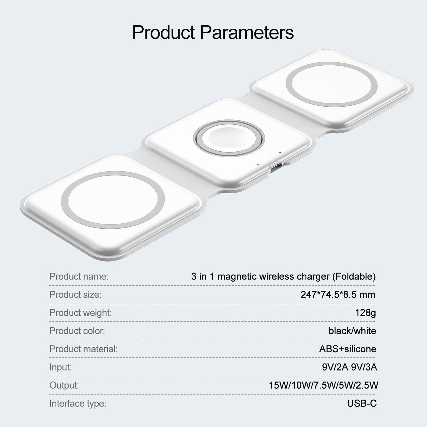 Magsafe Wireless Charging Drei-in-Eins