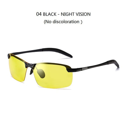 Photochrome Sonnenbrille Herren / Tag-Nachtsicht 