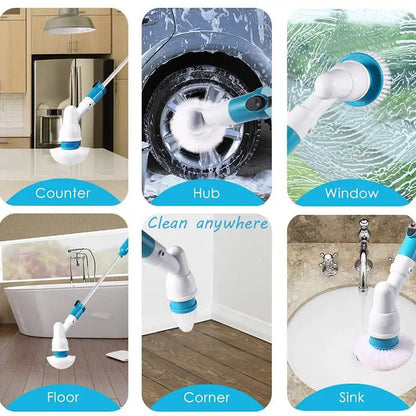 Electric Scrub Cleaning Brush for home and car